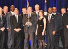 Task Force receives national recognition Pictured front row (l-r): Tony Soto, Director – Gulf Coast HIDTA; Michael Botticelli, Director – Office of National Drug Control Policy; Brian Chambers, Resident Agent in Charge – DEA; Mary Lou Leary, Deputy Director – Office of National Drug Control Policy; Edward L. Stanton III, U.S. Attorney – U.S. Attorney’s Office. Back row (l-r): Lt. Robert McIntyre – Memphis Police Dept.; Garrison Taylor, Task Force Officer – DEA; Mark Dunbar, Asst. Chief – Shelby Co. Sheriff’s Office; Ian James, Detective – Memphis
