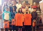 Pictured front row (l-r):  Jon Dwyer, Nee Nee Lyons, Lizzie Rhea, Austin Abernathy. Second row: Kara Cossar, Matthew Walker, Kaci Gilliom. Third row: Lauren Alexander, Casey Melton, Dunstan Ashe, Jake Cocke, Carolyn Rinks, Matthew Boozer, and Isabelle Johnson