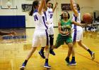 Hailey Hardaway had four three pointers and went 8-11 from the free throw line for the Lady Tigers. Photo by Ginger Tester. 