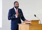 The City of Bolivar passed their 2021-2022 budget on the first reading June 14, promising raises for employees but did not propose a tax increase. See A7 for details.  Photo: Bolivar Mayor Julian McTizic hosted a prayer breakfast on June 16. 