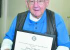 Local veteran receives statewide volunteer award Larry Harrell