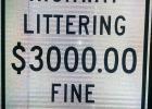 Middleton passes minor property tax increase Middleton is now installing new road signs received from TDOT. Violators may be surprised to find that the fine for littering has tripled.