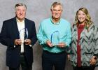 New Middleton Gymnasium Recognized by TSBA Photo left to right: Jerry Hartsfield, TLM AIA Architect, Bobby Henderson, Jr. - Chairman, Hardeman County School Board, and Ginger French, TLM AIA, LEED AP BP BD+C, Vice President