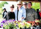 Photo: Hardeman County Master Gardeners Julie Fisher, Mary Boals, Jewell Reid, and Charlene Sipes. Photo by Ginger Tester. 