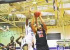 Middleton Hammers Old District Rival Senior Montrez Jones, shown here versus Haywood on opening night, had 17 points in the win over Trinity Christian on December 6.