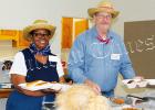 Middleton Civitan President Gary Barrowclough with treasurer Ramona Spencer who planned the event.