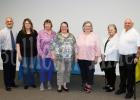 Photo left to right: Randy Bishop, Cynthia Scott, Maggie Barrowclough, April Simpson, Wanza Taylor, Annette Cornelius, and Carl Gibson of the Middleton Community Libary Board. 