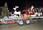 Santa rides to town in style at the Middleton Christmas Parade