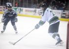 RiverKings lose only home playoff game 3-2 to Ice Flyers, still advance to finals Mike Hayward handles the puck for the RiverKings.