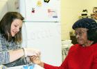 Giving Back to Seniors Erica Parker and Mattie Smith