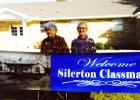 Picture:  Norma Jean Siler Sedberry, a student and later a teacher.  Debbie Simer Ross, a first grader, when school closed. 