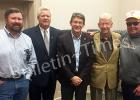 Photo (l-r) Anthony Landreth, Mayor Jimmy Sain, Commissioner Randy Boyd, Vann Pettigrew, and Bill Dance.