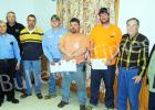 Several members of the Toone Volunteer Fire Department were recently certified to perform vehicle extraction rescue. Pictured (l-r): Darren Grantham (Hardeman County Rescue Squad Vice President), Jack Santos (Toone Fire Chief), Jerry Wayne Avent (Rescue Squad Captain), Andrew Young (fire and rescue), John Tillman (Fire and rescue), Jason Burvee (fire and rescue) Harry Harvey, IV (fire and rescue), Joe Jones (Toone Mayor), Mickey Blevins (Toone Alderman). 