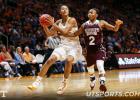 Jaime Nared No. 31 of the Tennessee Lady Volunteers during the game between the Mississippi State Bulldogs and the Tennessee Lady Volunteers at Thompson Boling Arena in Knoxville. 