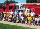 Whiteville Elementary School students visit fire department Pre K students from Whiteville Elementary School paid a visit to the Bolivar Fire Department on Wednesday, October 7, as part of Fire Prevention week. The students got a chance to see a fire truck close up, see some demonstrations, and learned about fire safety. Several other schools, including Toone, Bolivar and Hornsby also paid a visit to the fire station last week.
