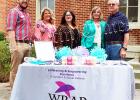 Caleb Vivio, Terry Waley, Bailee Hutchinson, Shelia Dellinger, and Bolivar Mayor Barrett Stevens. Photo by Jessica Simmons. 