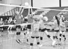 BCHS and MHS Lady Tigers competed in preseason volleyball scrimmage to test the skills they have been working on for their upcoming seasons.