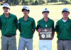 Pictured (l-r): Landon Harris, Ian Clark, Jake Wilson, Braxdon Frost, Chad Driver and Coach Jordan Stack.