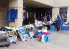 The Whiteville Elementary school held a yard sale and cookout on Saturday, October 3. The sale was held in conjunction with a block party that was being put on by Grace Pointe Church.