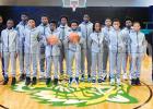 First row: Austin Malena, Jakori Spencer-Turner, La'Jaylen Robertson, Jakobi Spencer-Turner, Calvin Tate, Jai'ven Watkins, Kaden Jones, Jayden Davis, and Orlandos Rutherford. Second row:  Glendarius Morrow, Kealan Polk, CJ Jarrett, Corre'on McNeal, Tametric Harris, Jeremiah Woody, and Ja'Corey Stanley. Photo by Tina Cranford. 