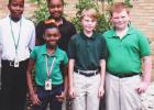 Pictured (l-r): Tamardre Harris, Jerrica Jones, Antionette Williams, Wade Martin and Sam Cook.
