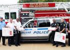 Employees from Cash Express showed their appreciation to the Bolivar Police Department and Bolivar Fire Department on September 10, with a cake for each agency.  The departments wish to thank the employees of Cash Express for their kind gesture and their thoughtfulness.