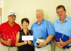 First place winners Richard Hazelwood, Kim Sain, Jimmy Sain, and John Lawrence.