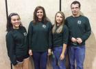 Hardeman County Consumer Decision Making Team pictured (l-r): Hope Cody, Katie Harris, Allie Bromley, Jacob Bryant