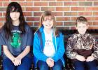 Pictured (l-r)  Robben Pepper, Hannah Searles and Cole Downs