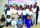 Pictured front row (l-r): Montreal Traylor, Kenya Polk, Patrick Scrogham, Jordan Warren and Jasmine Mitchell. middle row (l-r): Kaitlyn Sims, Terrion Henderson, Trinity Lee, Perri Rogers and Darrell Walker. Back row (l-r): Cory Warren, Cheyenne Burnett, Bryquell Bennen, Morgan Talley, Kiona Cheairs and Cornesha Hunt. On the fourth row (l-r): Aniya Scruggs, Joshua Davis, Randarian Richardson, Juavante Pirtle, Shanterion Hoyle, Sha’Kayia Jones and GJES Principal Linda Buggs.