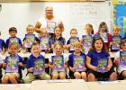 Hardeman County Administrator of Elections Amber Moore gave election materials and information to Hornsby Elementary School students on October 18.