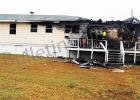 The house at 100 Moma Addie Way where Teresa Birdsong died on Friday night, October 23, was about 60 percent destroyed. 
