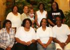  Pictured seated (l-r): Clara M. Wallace, Ruth E. Crowder, Alma L. Bowden and Melba E. Turner. Back row (l-r): Regina Crowder, Raven Bonner, Maysa Bonner, Sylvia J. Jones and Belinda A. Pugh. Not pictured is Reverend James Crowder.