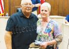 The Hardeman County Commission honored Lynn and Jackie Jackson (as well as Jody and Angela Jackson who were not able to be present) for their work in providing quality auctions and auctioneers for events in Hardeman County. 