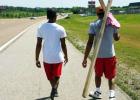 Teen carries cross from Dyer to Jackson Zachary Eskew, 19, carried a wooden cross from Dyer to Jackson on Saturday. The journey was inspired by The Passion of the Christ.