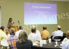 All four industrial boards from across the county came together for training and to begin working together. The training was the first time all four boards have met together and Mayor Jimmy Sain said he hopes it will be the beginning of a continued partnership between the boards.