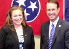 Pictured (l-r): Katie Walsh and Mike Dunavant