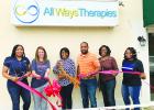 All Ways Therapies, located at 602 Tennessee Street in Bolivar, had a ribbon cutting courtesy of the Hardeman County Chamber of Commerce on September 25. All Ways Therapies is an occupational and speech therapy clinic. For more information call 731-518-9022.