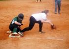 Bolivar ladies win a pair over Middleton Bolivar’s Hannah Thomas slides into third just ahead of the catch by Middleton’s Abbie Phillips.