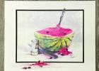  Watermelon Dreams by Helen Stahl courtesy of the H. Elisha Art Collection. 