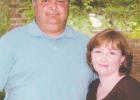 Wanda pictured with husband, Roger