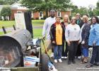 Pictured (l-r): Damien Murphy, Robertmae Joy, Tammy Thompson, Beryl Perry, A.N.G.E.L.S. Founder Daisy Harvey-Murphy, Shirley Mitchell and Wanda Robinson.