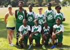 Pictured is the boys’ team, front row (l-r): Toris Woods, Anthony Morrow, Kadarius Cheairs and Jaquan Lax. Back row (l-r): Coach Allison Wright, Nicholas Prather, DJ Smith, Clayton Moorehead, Vantez Sain and Trey Ellison.