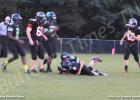 BMS Payne McCumber takes down MMS 8 quarterback.