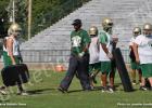 Coach Woodrow Lowe, Jr. coaches his players in a traditional manner, which is hard with conservative play.
