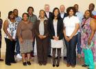 Graduates of the Work Ethics Program are pictured with class instructor Erica Williams (front center), Hardeman County Mayor Jimmy Sain (back row center left) and Chemring Countermeasures Vice President and General Manager Chuck Stout (back row center right). Graduates of the program (not in order pictured) are Jokita Allen, Tametria Cross, Stella Wells, Moses Douglas, Loston Griffin, Jr, Rory Springfield, Arshana Donis, Barry Wakefield, Sheila McKinney, Delanda Crews, Desmond Patterson, Terri Geanes and An
